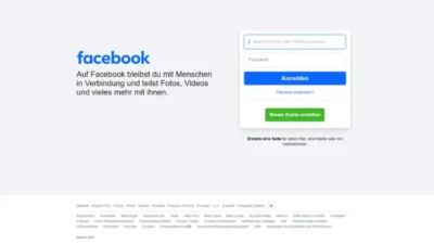 Facebook öffnen und neu anmelden – so funktioniert es