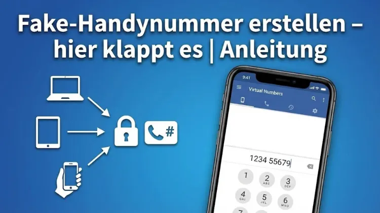 Fake-Handynummer erstellen – hier klappt es | Anleitung