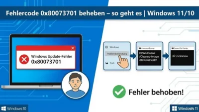 Fehlercode 0x80073701 beheben – so geht es | Windows 11/10