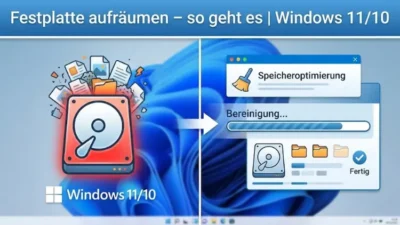 Festplatte aufräumen – so geht es | Windows 11/10