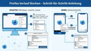 Firefox Verlauf löschen – Schritt-für-Schritt-Anleitung