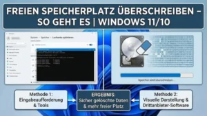 Freien Speicherplatz überschreiben – so geht es | Windows 11/10