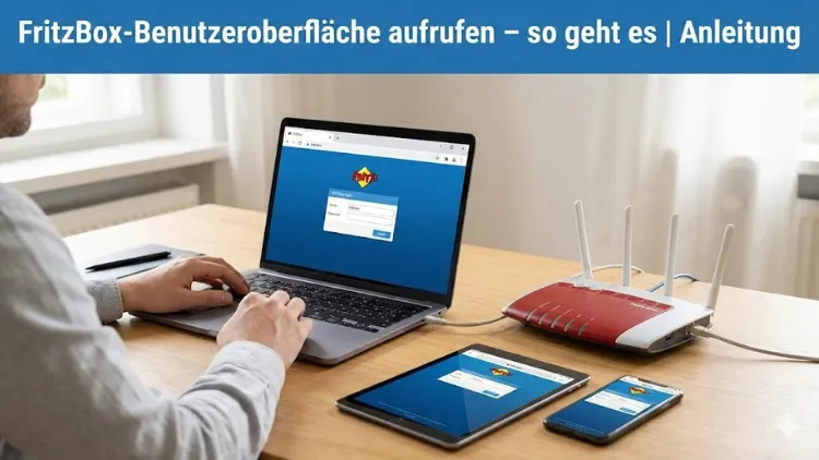 FritzBox-Benutzeroberfläche aufrufen – so geht es | Anleitung