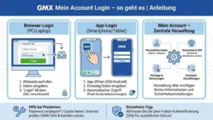GMX Mein Account Login – so geht es | Anleitung