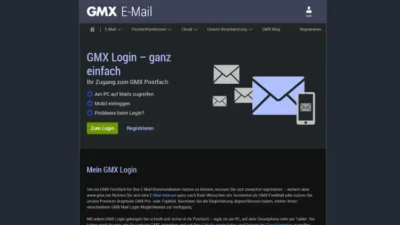 GMX-Postfach öffnen – so funktioniert es | Anleitung