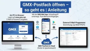GMX-Postfach öffnen – so geht es | Anleitung