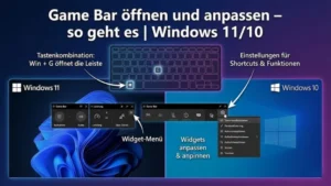 Game Bar öffnen und anpassen – so geht es | Windows 11/10