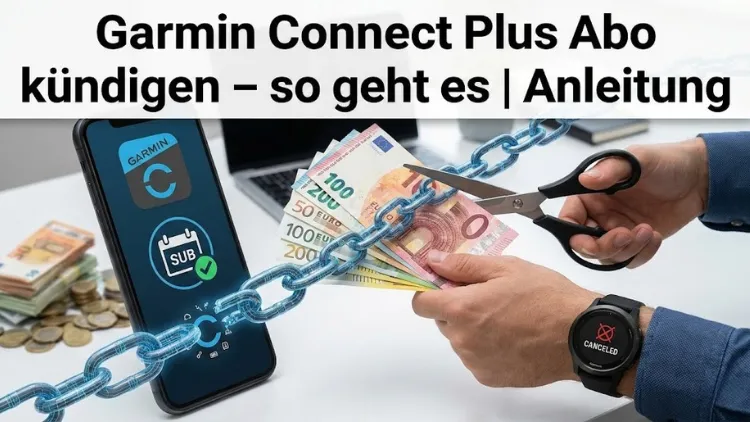 Garmin Connect Plus Abo kündigen – so geht es | Anleitung