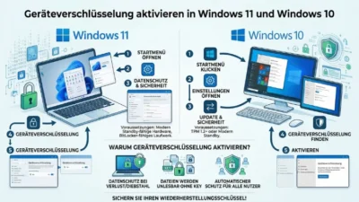 Geräteverschlüsselung aktivieren: So geht’s in Windows 11 und 10