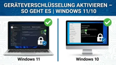 Geräteverschlüsselung aktivieren – so geht es | Windows 11/10