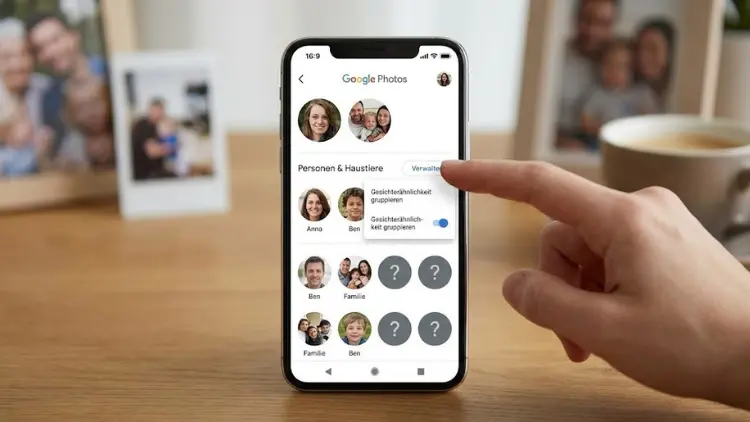 Gesichtergruppen einrichten und verwalten – so geht es | Google Fotos