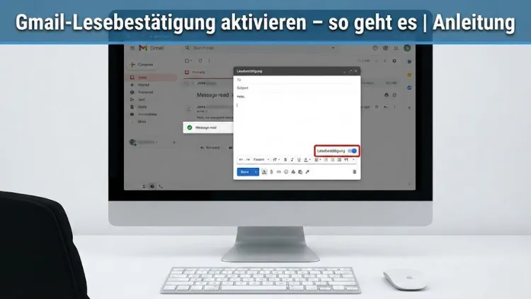 Gmail-Lesebestätigung aktivieren – so geht es | Anleitung