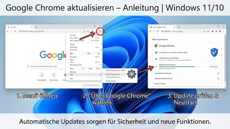 Google Chrome aktualisieren – Anleitung | Windows 11/10