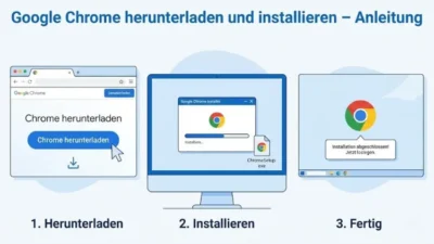 Google Chrome herunterladen und installieren – Anleitung