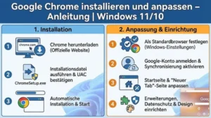 Google Chrome installieren und anpassen – Anleitung | Windows 11/10