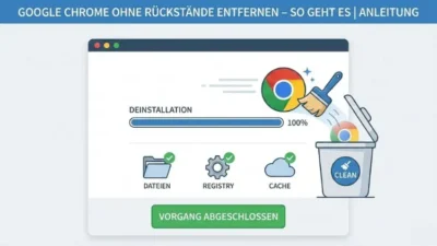 Google Chrome ohne Rückstände entfernen – so geht es | Anleitung