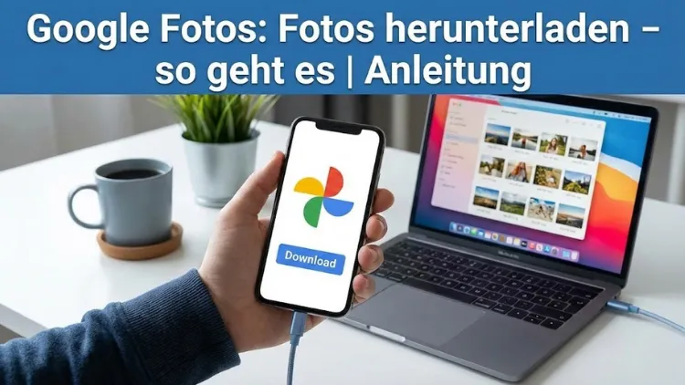 Google Fotos: Fotos herunterladen – so geht es | Anleitung