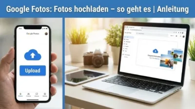 Google Fotos: Fotos hochladen – so geht es | Anleitung