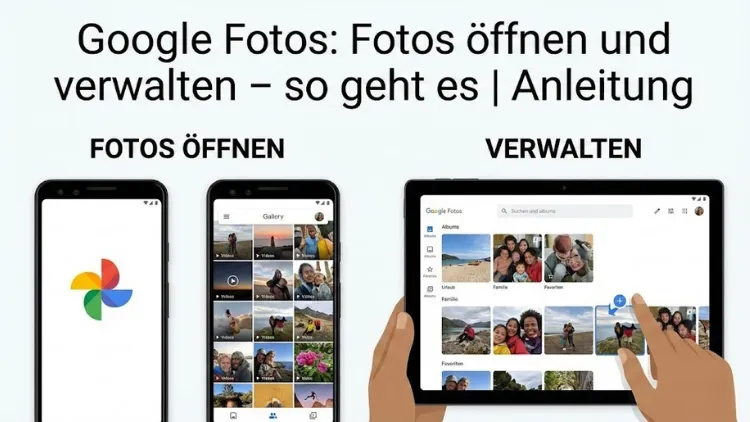 Google Fotos: Fotos öffnen und verwalten – so geht es | Anleitung