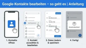 Google-Kontakte bearbeiten – so geht es | Anleitung