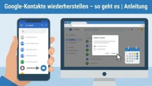 Google-Kontakte wiederherstellen – so geht es | Anleitung