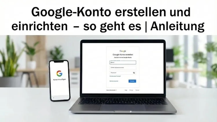 Google-Konto erstellen und einrichten – so geht es | Anleitung