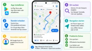 Google-Maps-App einrichten und nutzen: So geht es einfach
