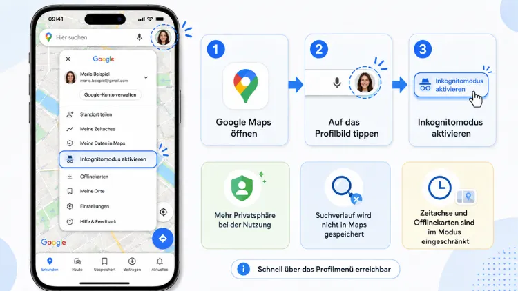 Google Maps: Geheime Funktion aktivieren – so geht es schnell