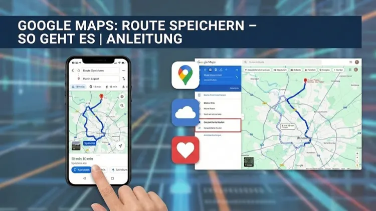 Google Maps: Route speichern – so geht es | Anleitung
