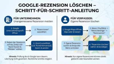 Google-Rezension löschen – Schritt-für-Schritt-Anleitung