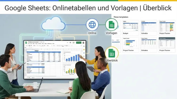 Google Sheets: Onlinetabellen und Vorlagen | Überblick