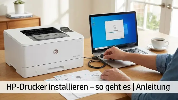 HP-Drucker installieren – so geht es | Anleitung