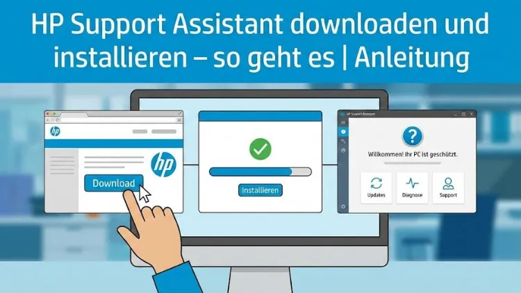 HP Support Assistant downloaden und installieren – so geht es | Anleitung