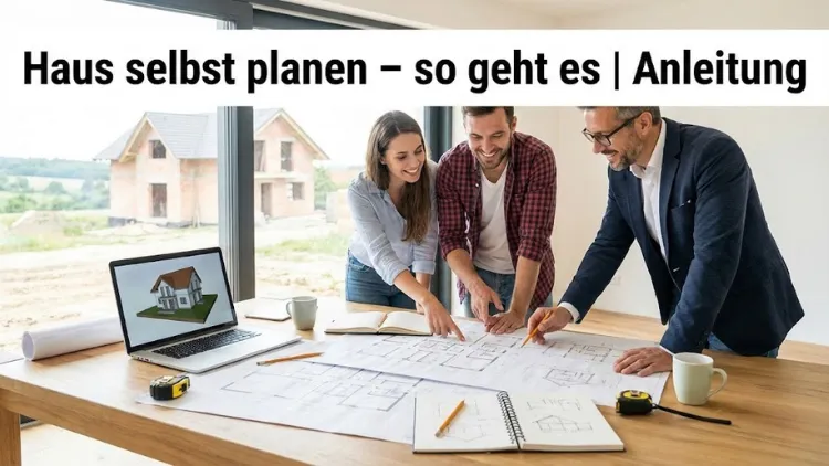 Haus selbst planen – so geht es | Anleitung