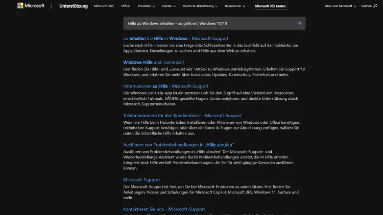 Hilfe zu Windows erhalten – so geht es | Windows 11/10