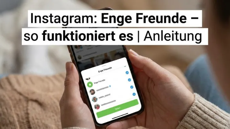 Instagram: Enge Freunde – so funktioniert es | Anleitung