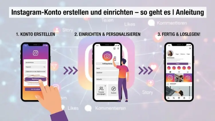 Instagram-Konto erstellen und einrichten – so geht es | Anleitung