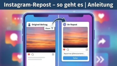 Instagram-Repost – so geht es | Anleitung