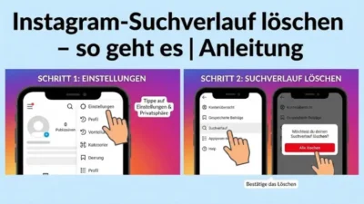 Instagram-Suchverlauf löschen – so geht es | Anleitung