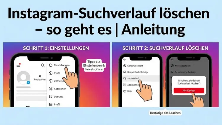 Instagram-Suchverlauf löschen – so geht es | Anleitung