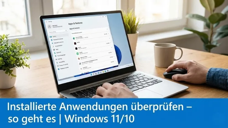 Installierte Anwendungen überprüfen – so geht es | Windows 11/10