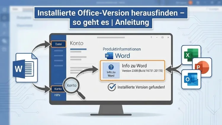Installierte Office-Version herausfinden – so geht es | Anleitung