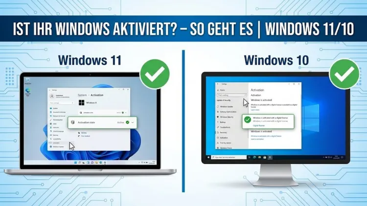 Ist Ihr Windows aktiviert? – so geht es | Windows 11/10