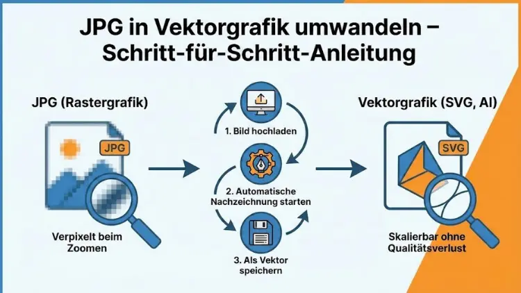 JPG in Vektorgrafik umwandeln – Schritt-für-Schritt-Anleitung