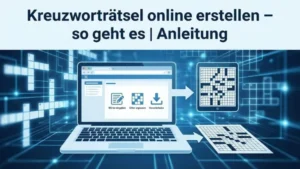 Kreuzworträtsel online erstellen – so geht es | Anleitung