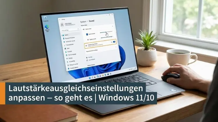 Lautstärkeausgleichseinstellungen anpassen – so geht es | Windows 11/10