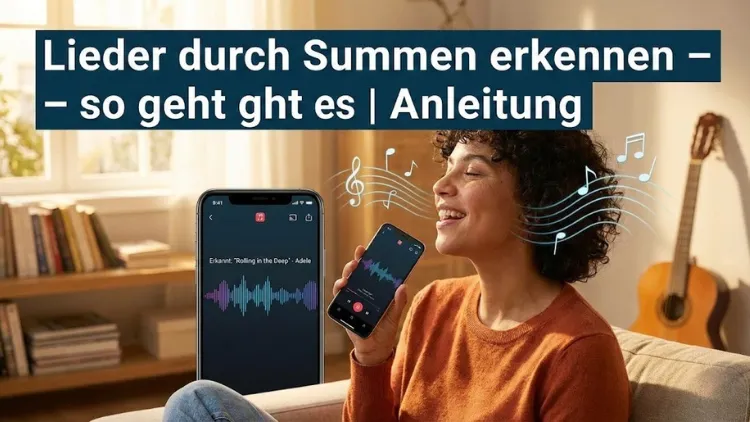 Lieder durch Summen erkennen – so geht es | Anleitung