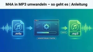M4A in MP3 umwandeln – so geht es | Anleitung