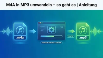 M4A in MP3 umwandeln – so geht es | Anleitung