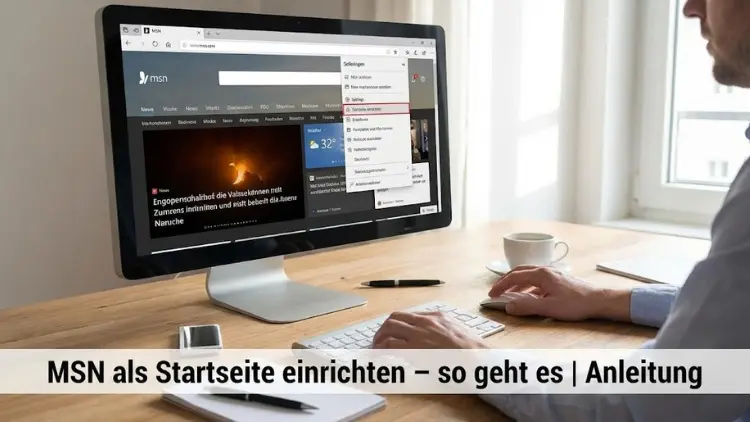 MSN als Startseite einrichten – so geht es | Anleitung